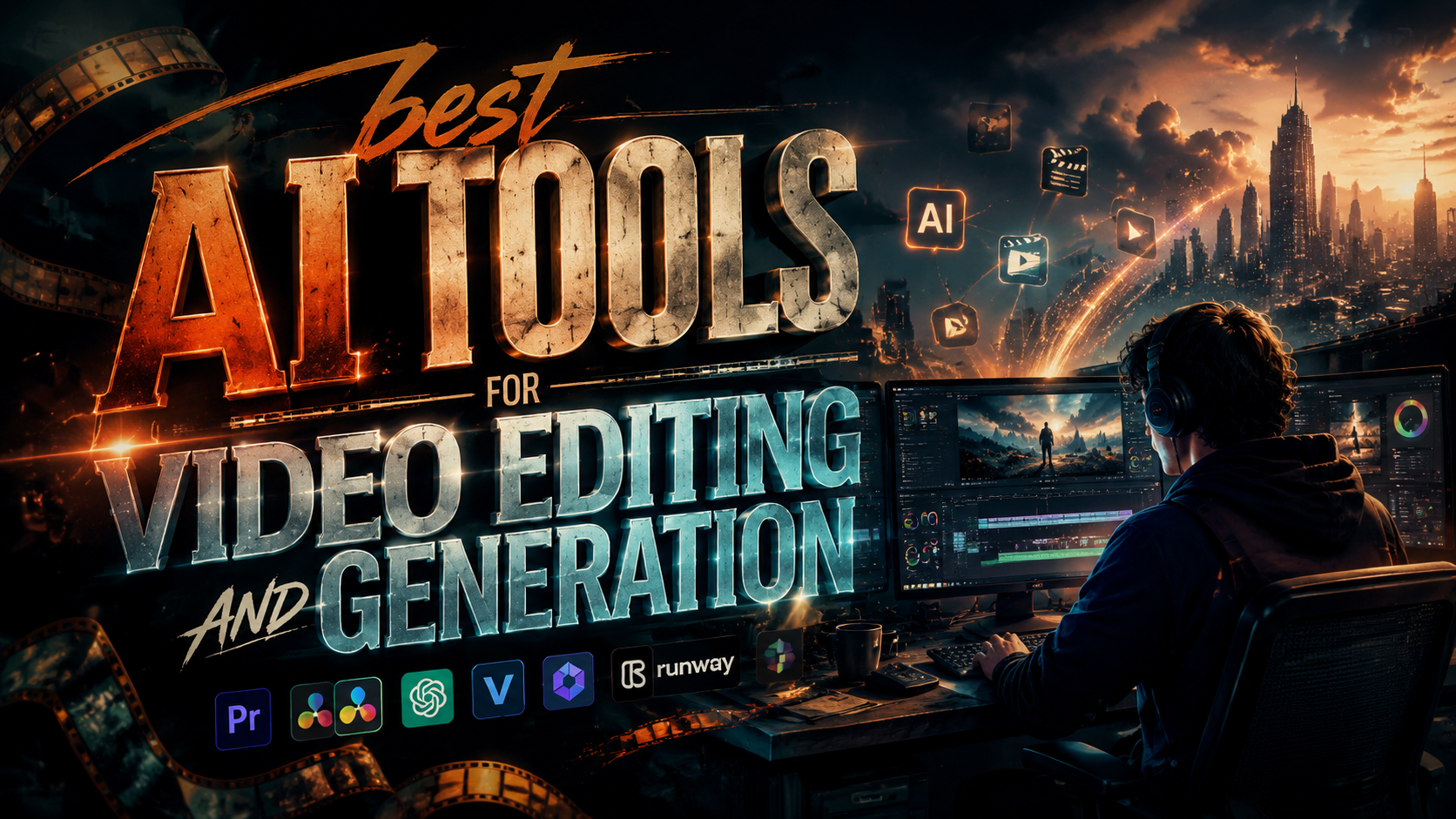 Best AI Tools for Video Editing & Generation (2026)
