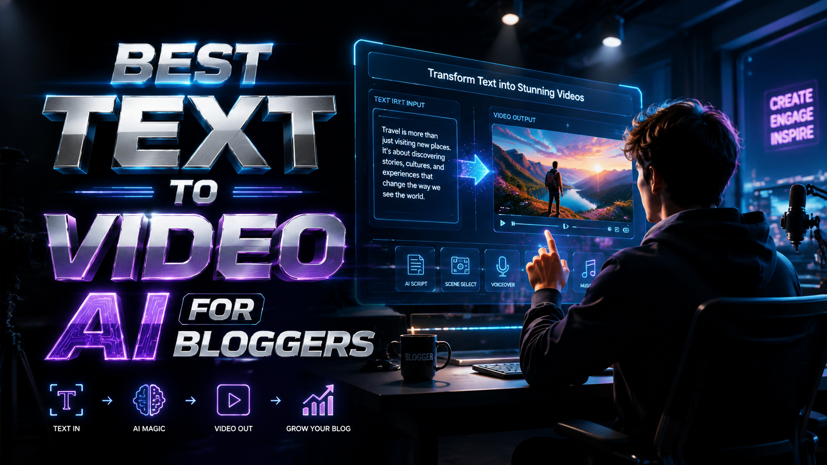 Best Text to Video AI for Bloggers in 2026: Top Picks