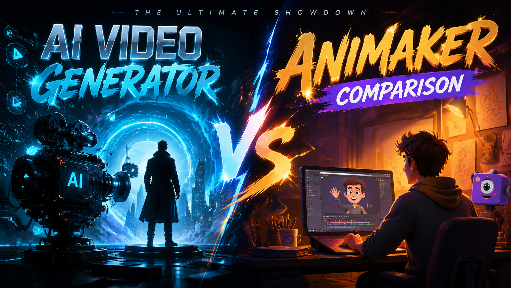 AI Video Generator vs Animaker: 2026 Comparison & Verdict