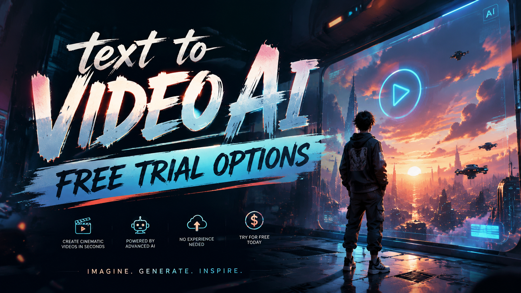 Top Text to Video AI Free Trial Options for 2026