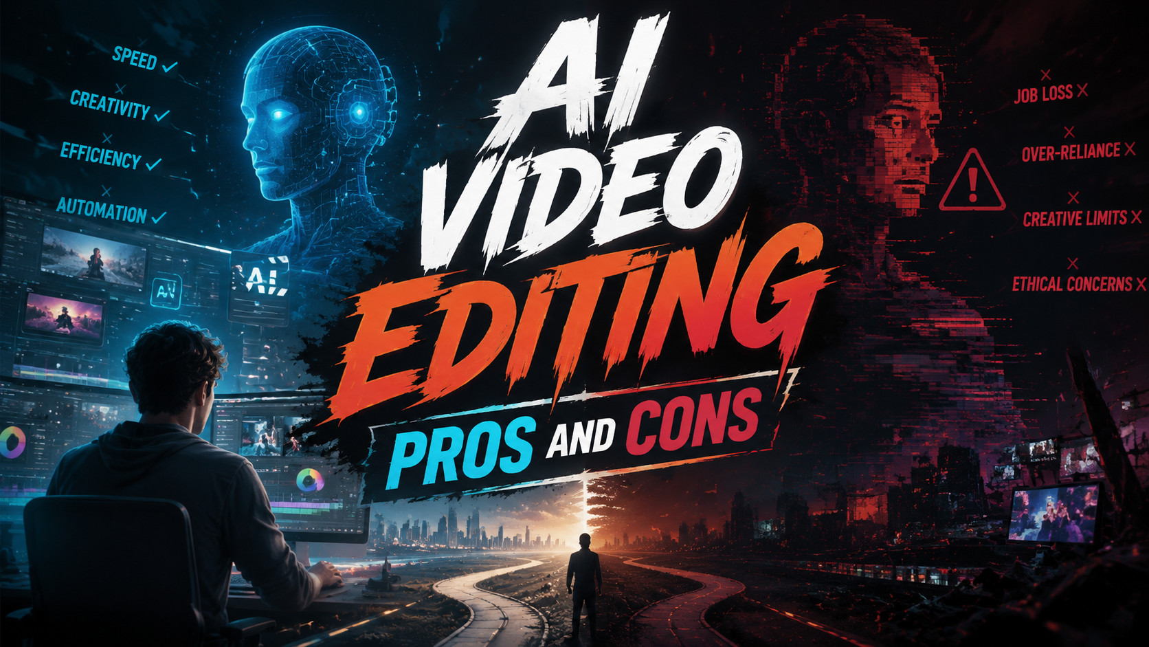 AI Video Editing Pros and Cons in 2026: The Future of Filmmaking