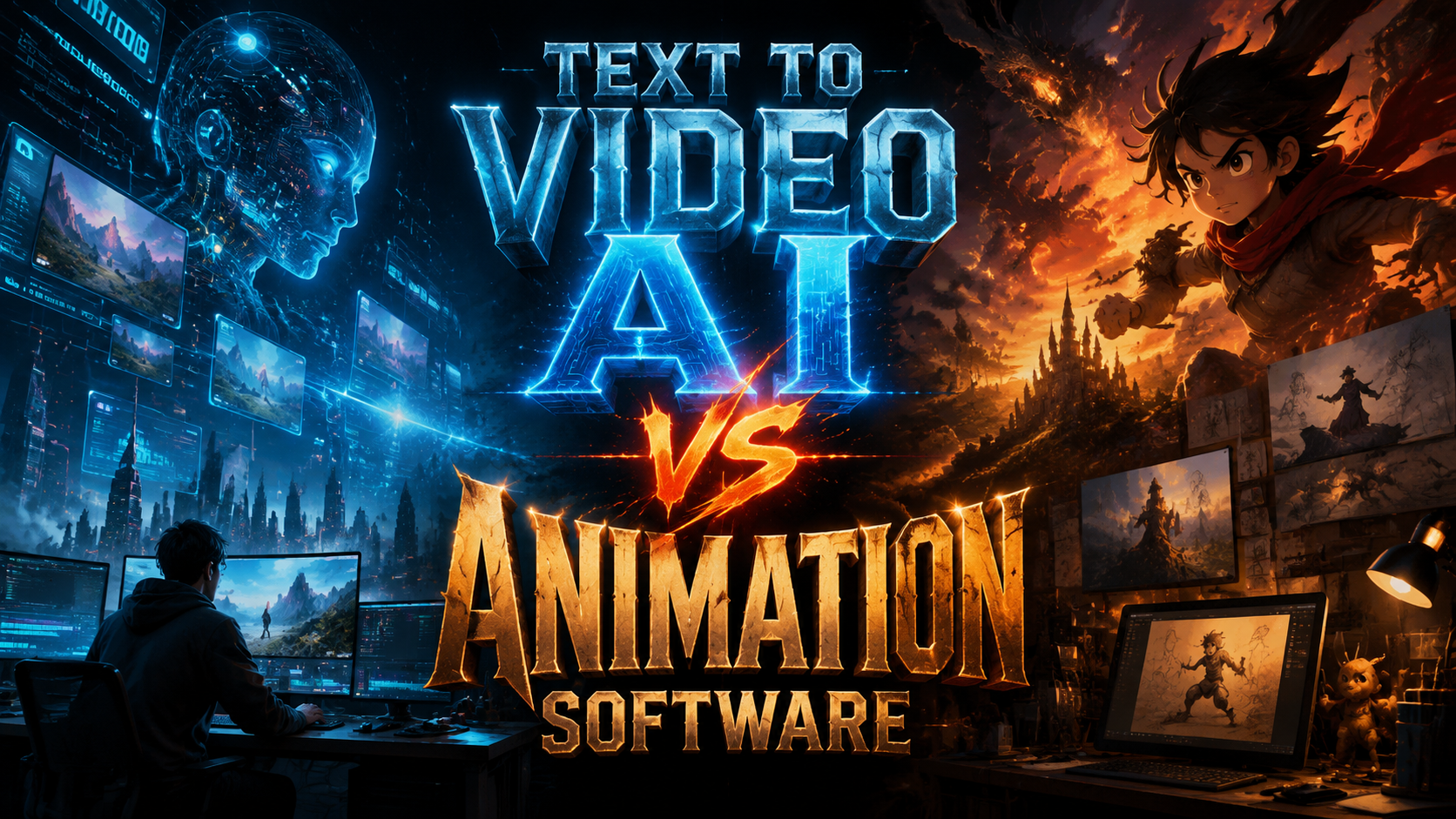 Text to Video AI vs Animation Software: 2026 Showdown