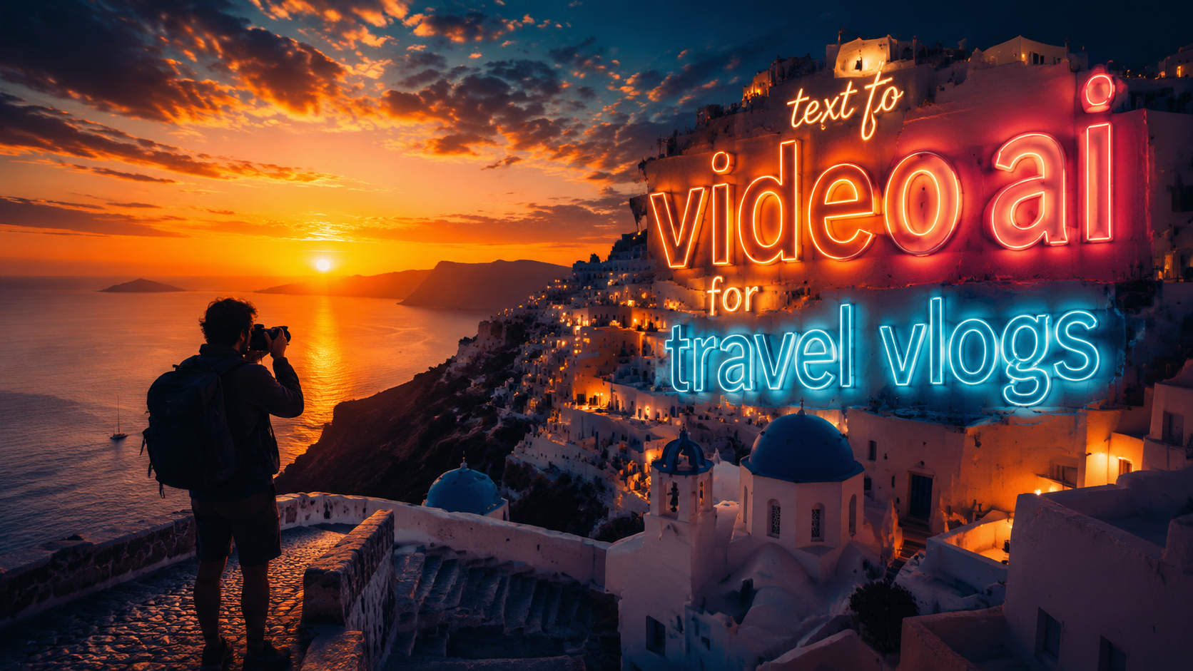 IA de Texto a Video para Vlogs de Viaje en 2026