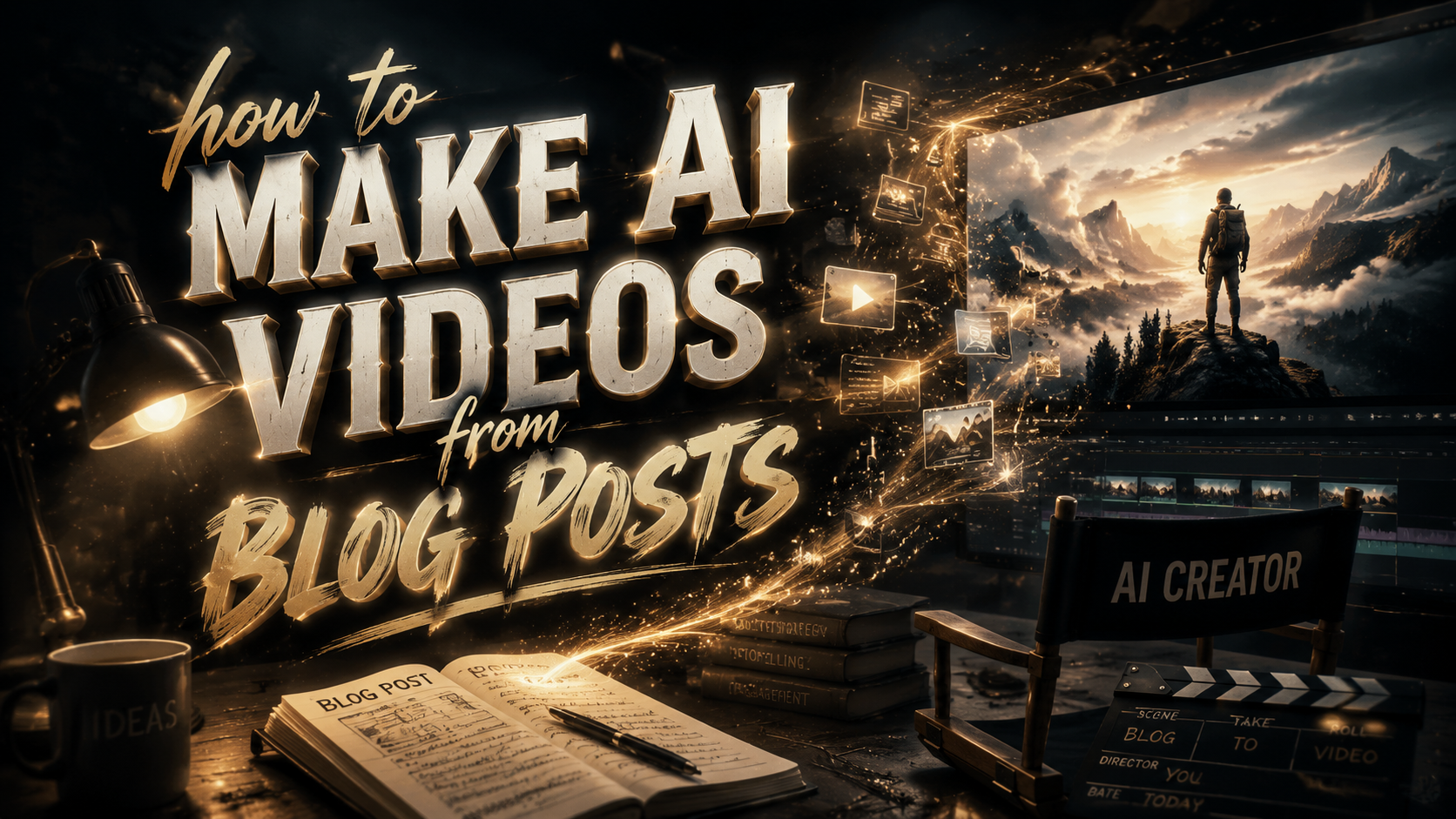 Cómo crear videos con IA a partir de posts de blog en 2026