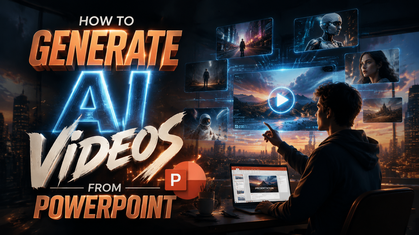 Cómo crear videos con IA desde PowerPoint en 2026