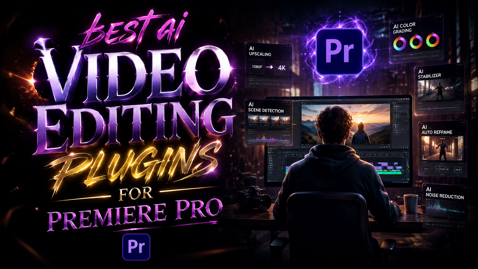 Los mejores plugins de IA para editar videos en Premiere Pro (2026)