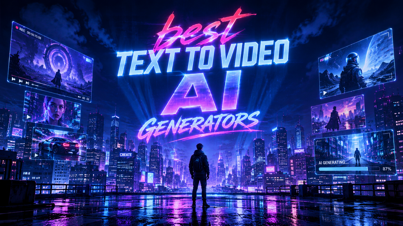Best Text to Video AI Generators (2026): Top Picks & Reviews